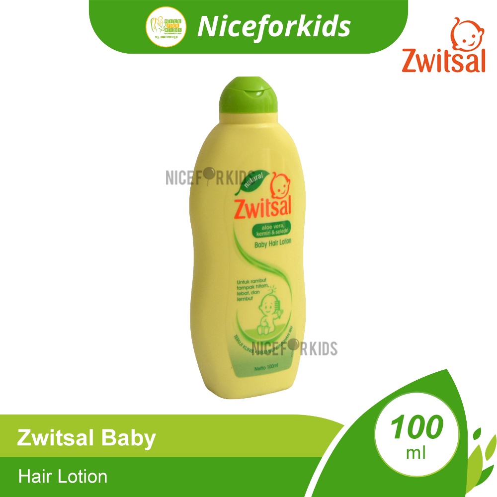 Zwitsal Baby Hair Lotion 100ml 200ml / Lotion rambut Bayi