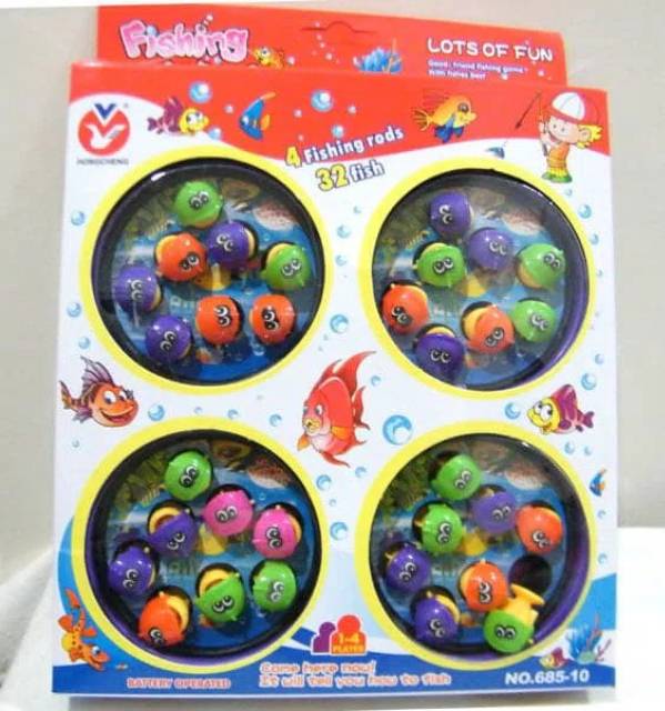 Mainan Anak Edukasi - Fishing Game / Games / Pancing Ikan Magnet Murah