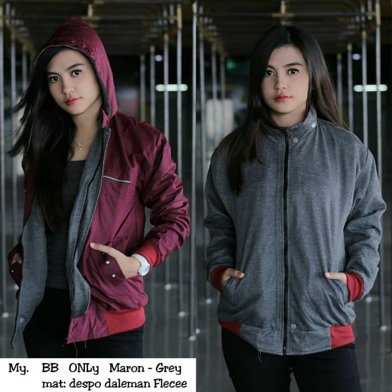 BB ONLY || JAKET TWO IN ONE || JAKET BOLAK BALIK #BBO