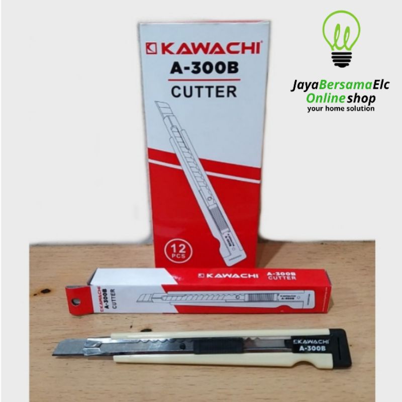 Cutter kecil kawachi A-300 B/ Pemotong Kertas