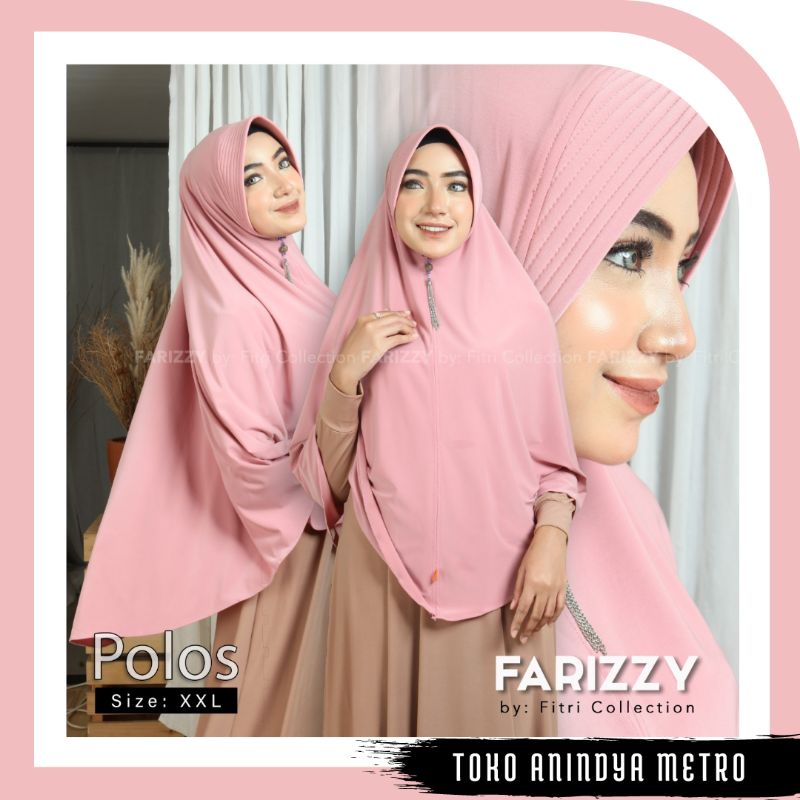 Jilbab Instan/Jersey/Farizzy/XXL