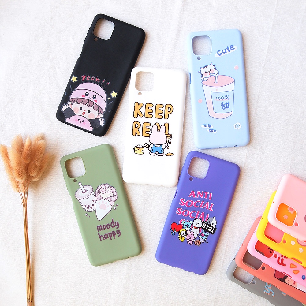 CASE KARAKTER SAMSUNG A32 A01 CORE A02S A12 A21S A51 A52 A72 J2 PRIME CASE GAMBAR KARTUN SC GAMBAR