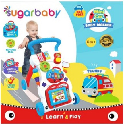 Sugar Baby Walker &amp; Table Push Walker Baby Walker Mini Car