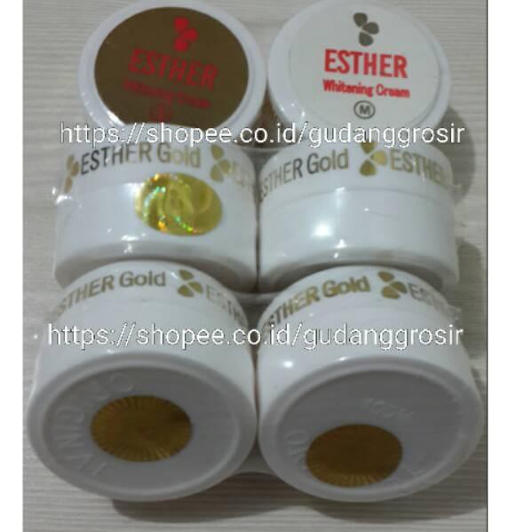 ㊝Bagus Gaes ESTHER KRIM CREAM ESTER BATAM ORIGINAL WAJAH MUKA PEMUTIH PENGHILANG JERAWAT BEKAS FLEK