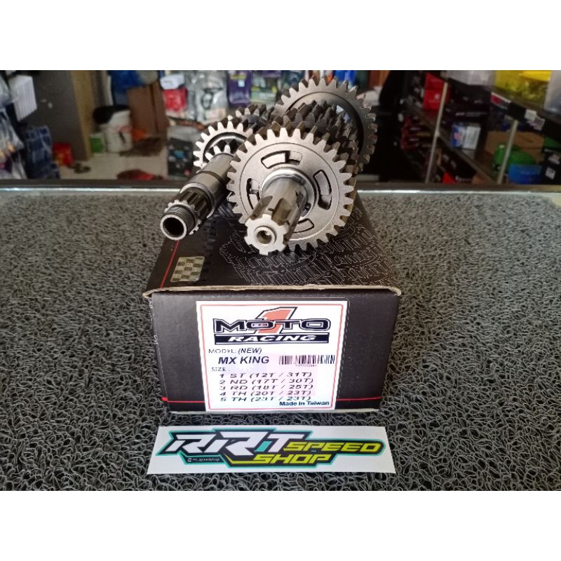 GEAR GIR RASIO MOTO1 MOTO 1 MX KING DRAG ROADRACE DLL