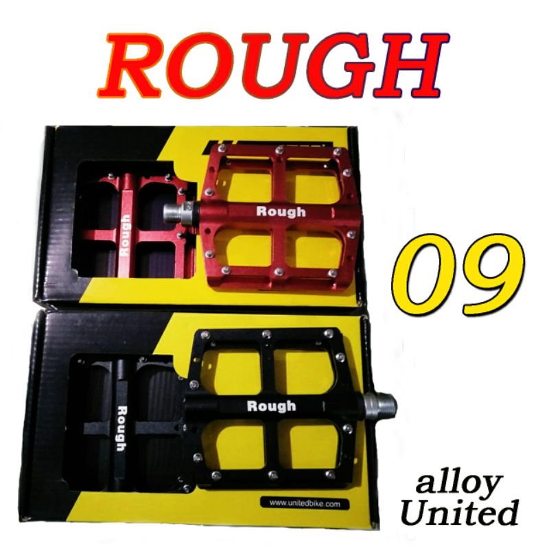 pedal sepeda mtb alloy loncer bearing united rough 09