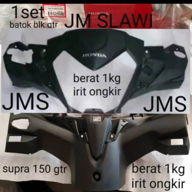 53205/53206 K56 N10 Cover handle fr&rr batok depan & belakang 1set supra150 gtr 2016-2018 ori honda 