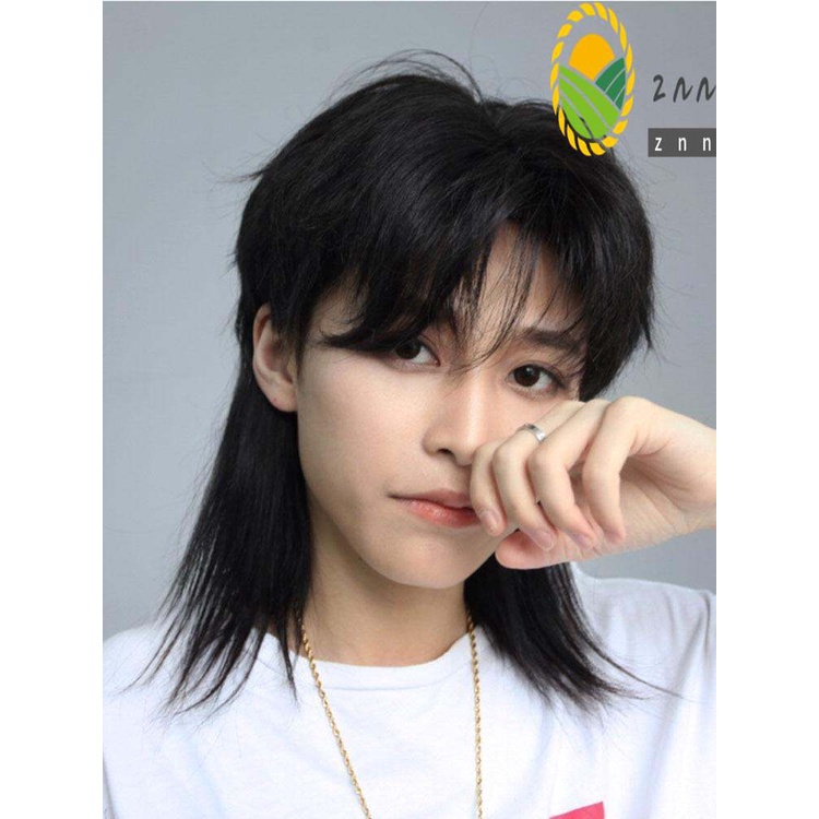 rambut palsu pria rambut palsu korea pria wig rambut pria mullet 7 rambut palsu cowok keren rambut p