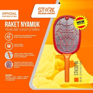 Jual Raket Nyamuk Stark STK-001N Reborn Ada indikator Super Cetar