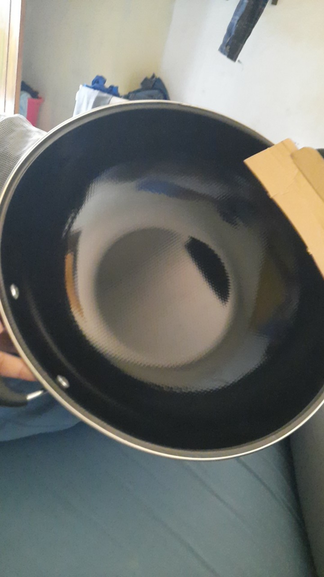 Wajan Enamel Anti Lengket Diameter 32 36cm Tinggi 10cm/wajan/penggorengan Kr.88