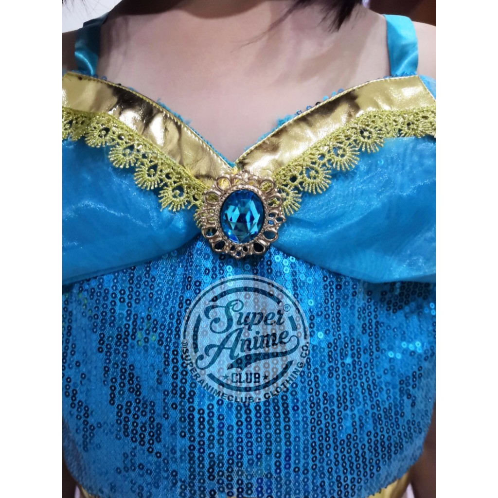 Kostum Princess Jasmine Aladdin Baju Anak Cewek Import