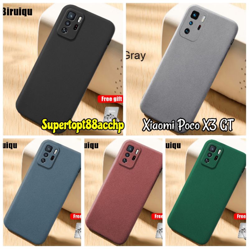 Xiaomi Poco M3 M3 Pro 5G X3 GT X3 NFC X3 Pro Soft Case Sandstone Casing Supertin Anti Slip