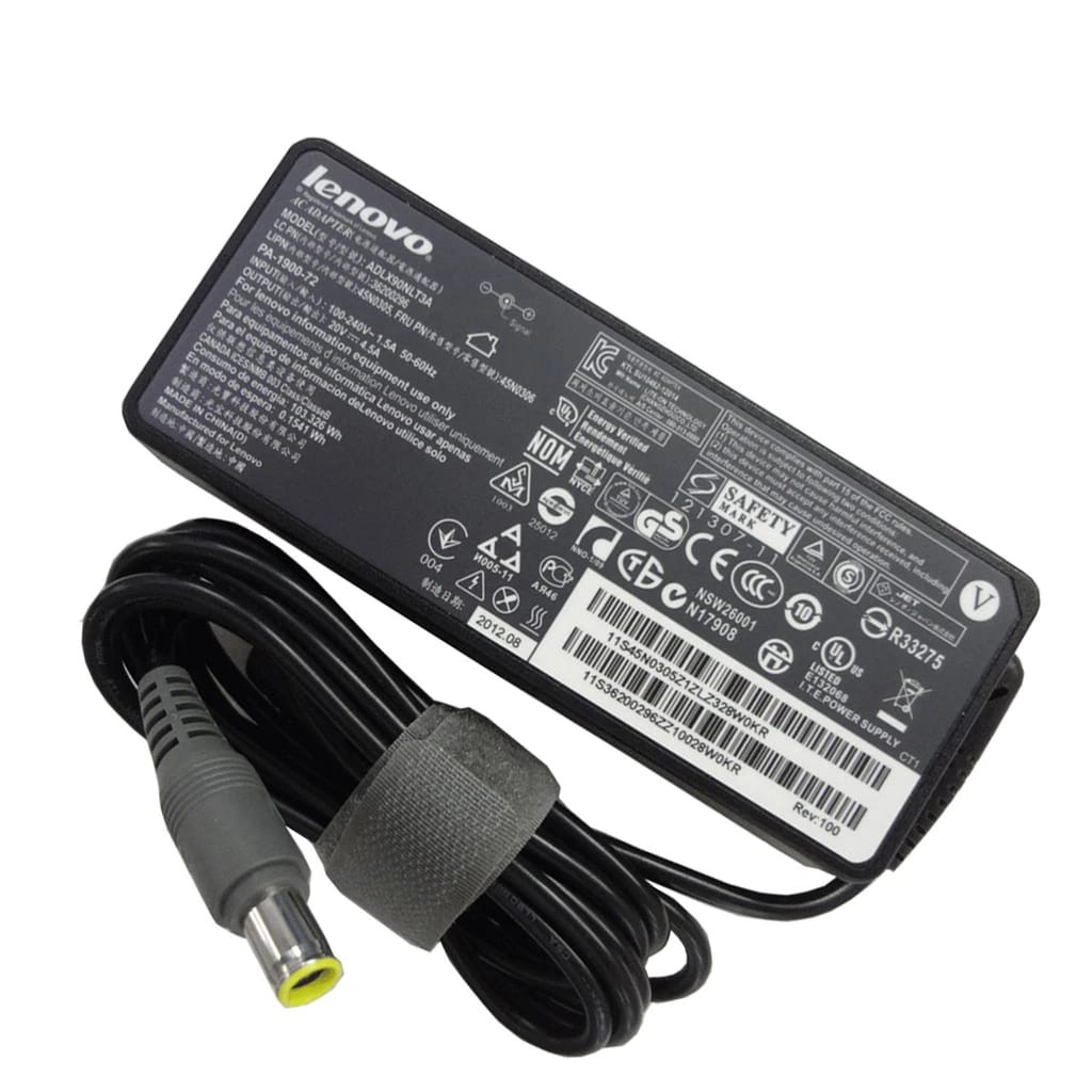 20V 4.5A 90W Replacement AC Power Adapter Charger For Lenovo Thinkpad E420 E430 T61 T60p Z60T T R61E