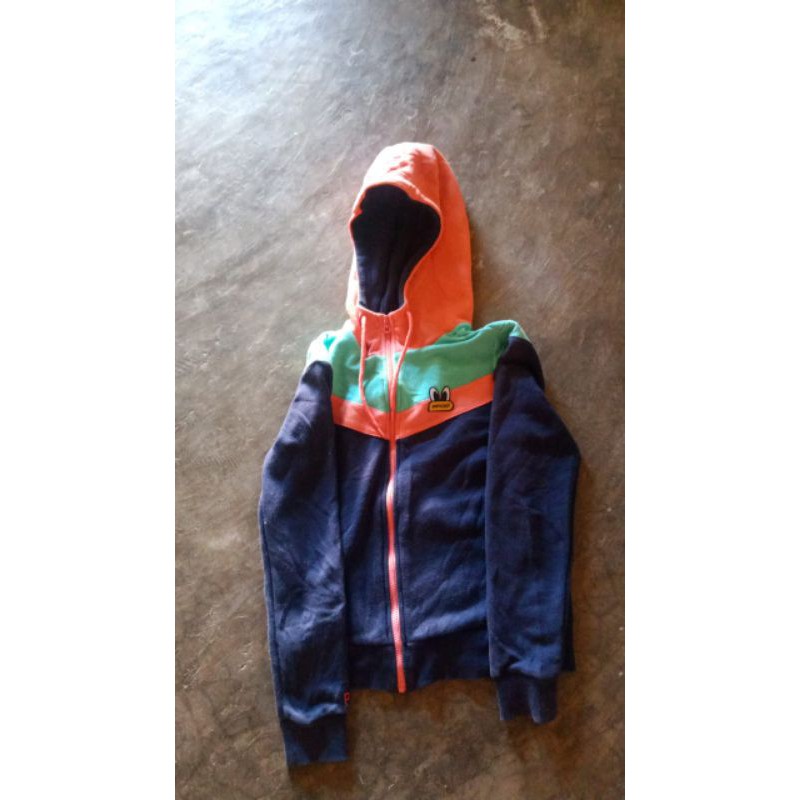 ZIPHOODIE PANCOAT THREE TONE SECOND ORIGINAL