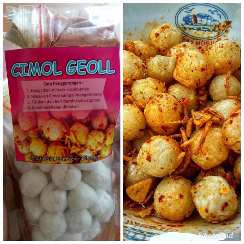 

cimol geolll/cimol bawang/cimol khas garut