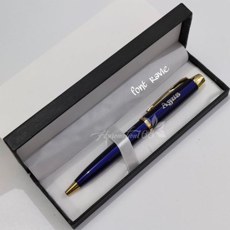 

び Pulpen Metal | Pen klip Parker TW 222 | Free Custom LASER NAMA ㅴ