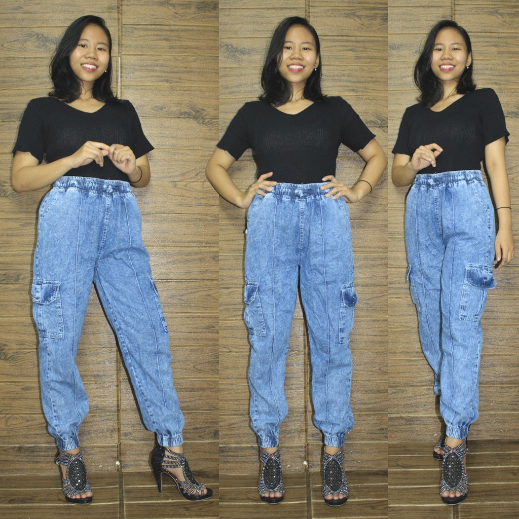 SB Collection Celana Panjang Emira Longpants Joger Jeans Wanita