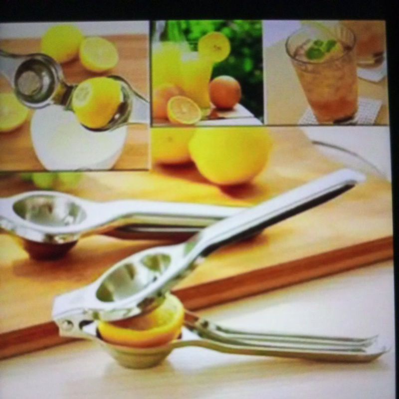 ALAT PERAS JERUK STAINLESS/PEMERAS JERUK STAINLESS/ALAT PEMERAS JERUK PRAKTIS/PEMERAS JERUK MURAH SE