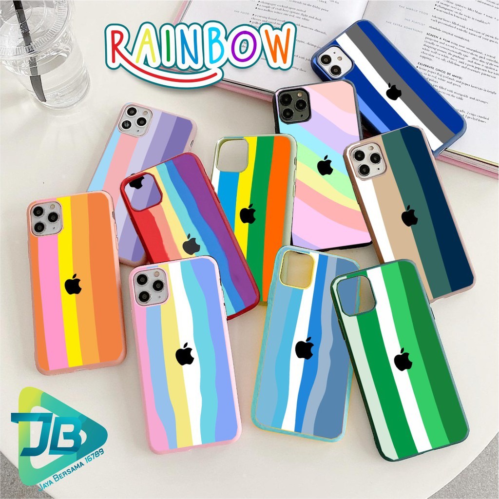 Softcase RAINBOW samsung A21s A01 M21 M30s A11 M11 A51 M40s JB4579