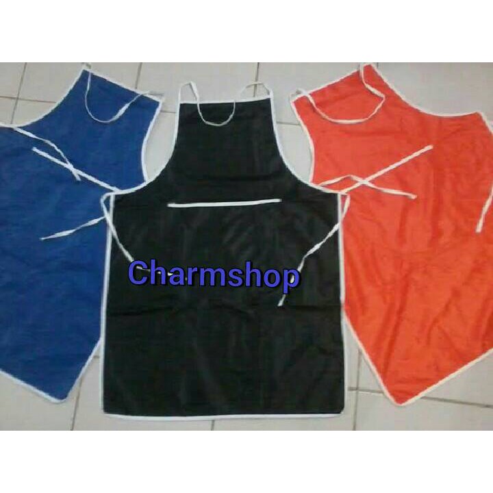 Celemek polos plastik waterproof