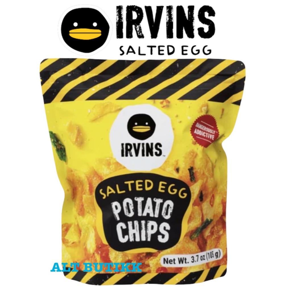 

IRVINS SALTED EGG POTATO CHIPS 95 GRAM | PRODUCT OF SINGAPORE