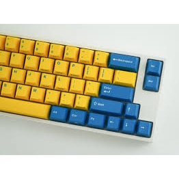 Leopold FC750R Yellow Blue - Gaming Keyboard