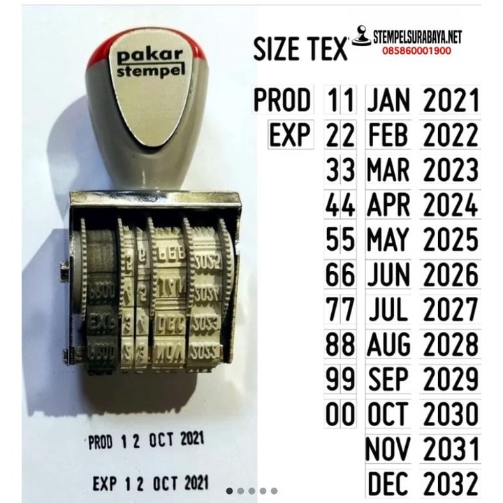 

paket stempel kode expired