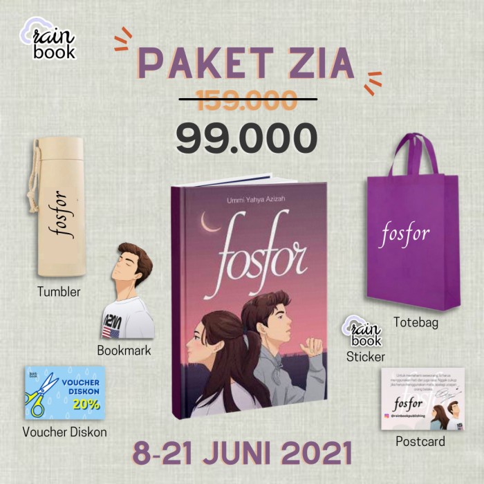 

DISKON SPESIAL PAKET ZIA NOVEL FOSFOR TERMURAH