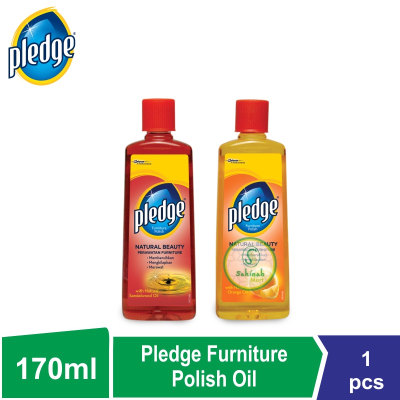 Pledge Furniture Polish Oil 170ml - Pembersih Pengkilap Furniture