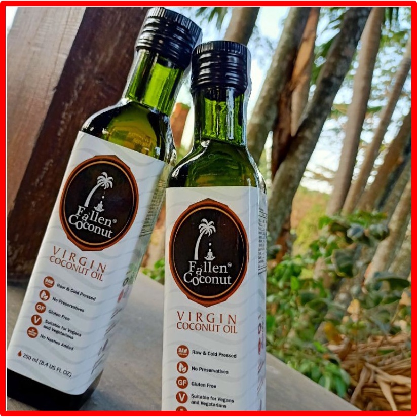 VIRGIN Coconut Oil FALLEN COCONUT  oil murah