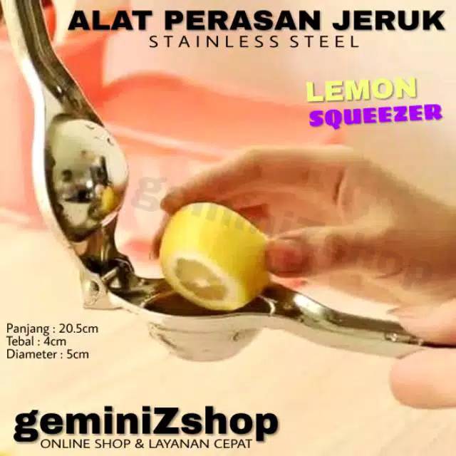 Alat perasan jeruk lemon stainless steel