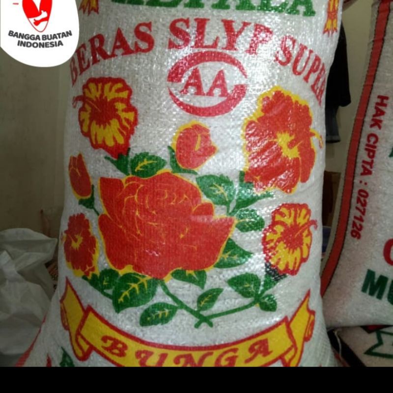 

BERAS SLYP SUPER AA CAP BUNGA 20KG