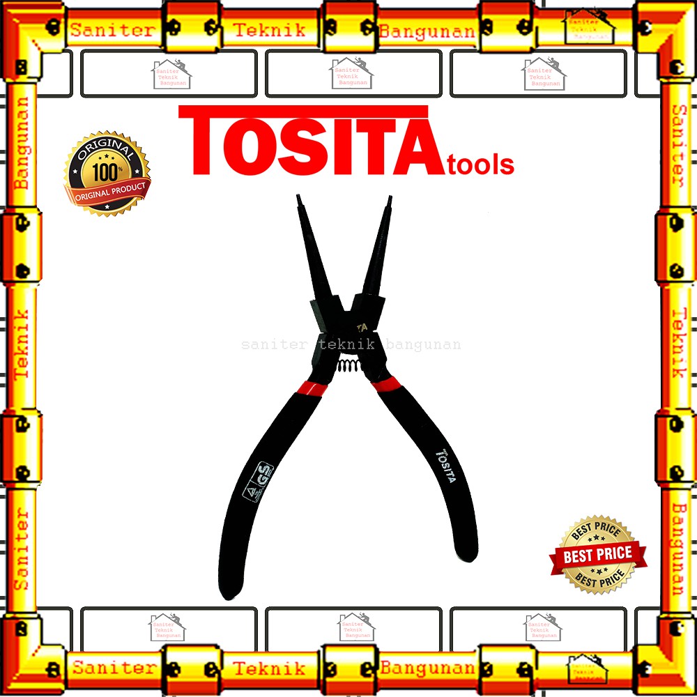 TANG SNAP TOSITA-TANG SNAP RING LURUS-SNAP PINCER 6&quot; INCH