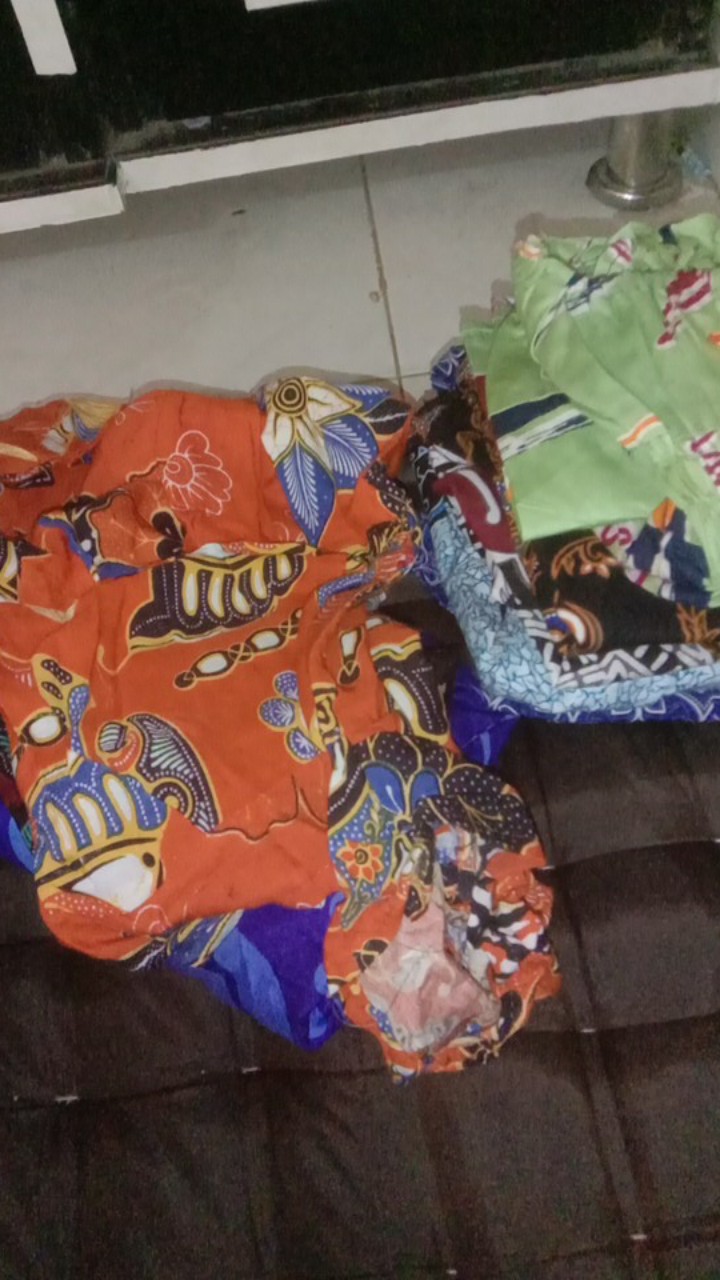 Dress Sabrina Batik Dress Batik Anak Lengan Pendek Cantik Murah