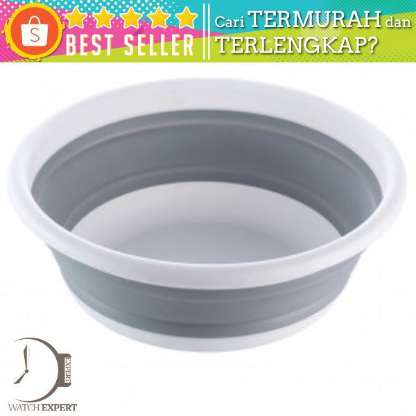 AsyPets Rak Keranjang Buah Lipat Bowl Foldable Collapsible - ST365 - Gray