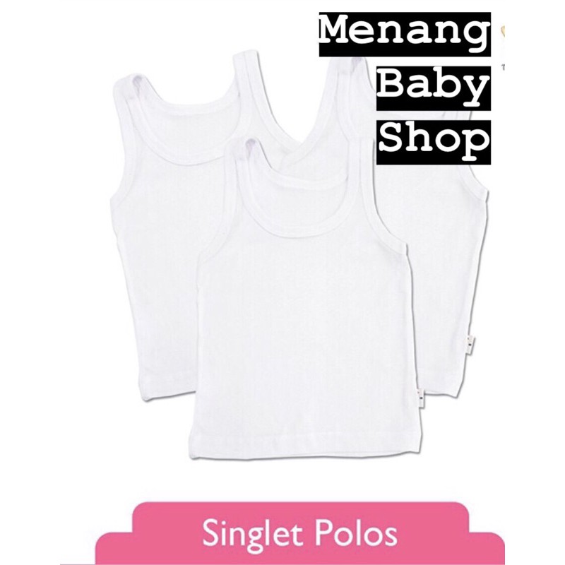 KAOS DALAM/KUTANG HOSANA//SINGLET ANAK LAKI-LAKI DAN PEREMPUAN//SINGLET MURAH BAHAN KATUN HALUS