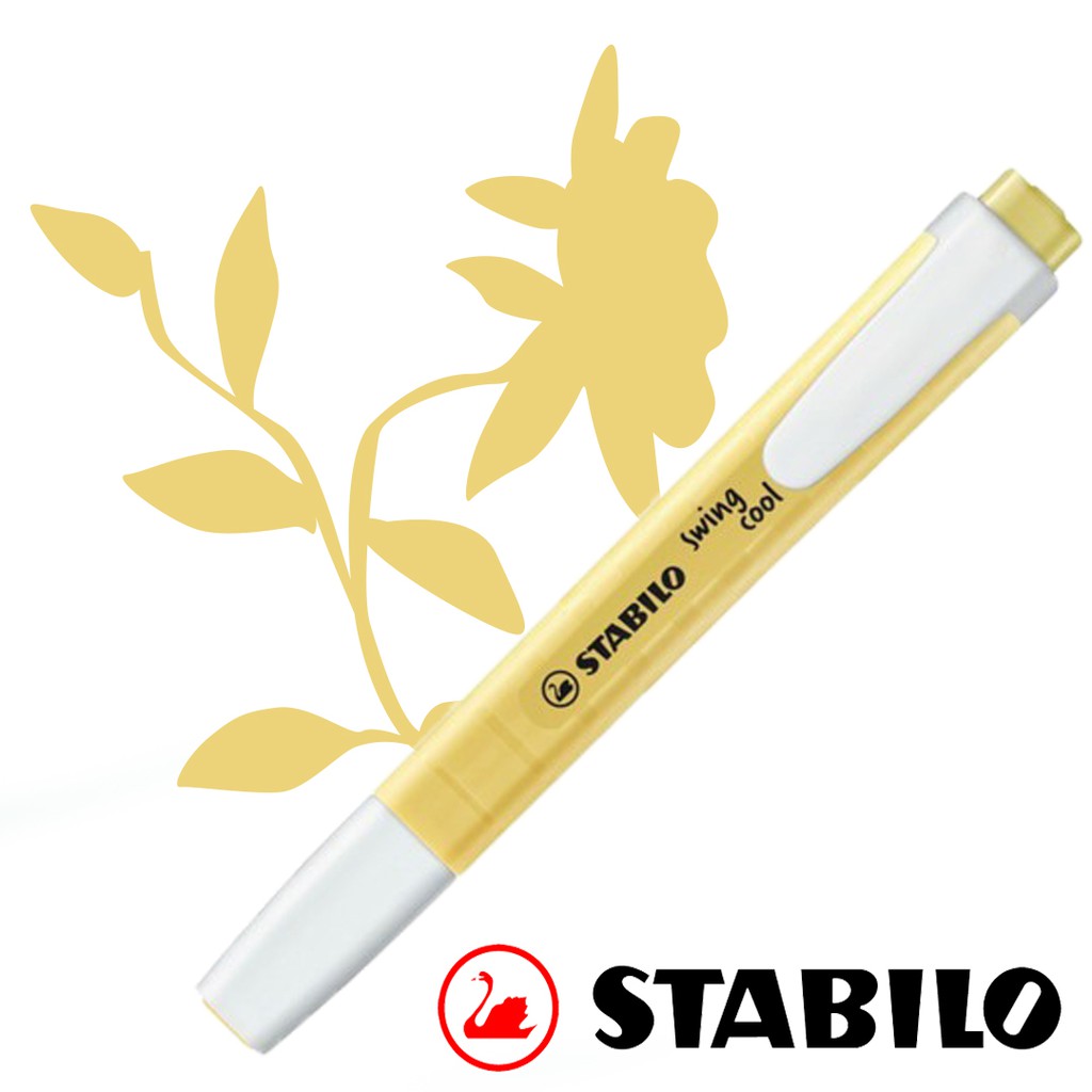 

NEW ! Stabilo Pastel Swing Cool Milky Yellow