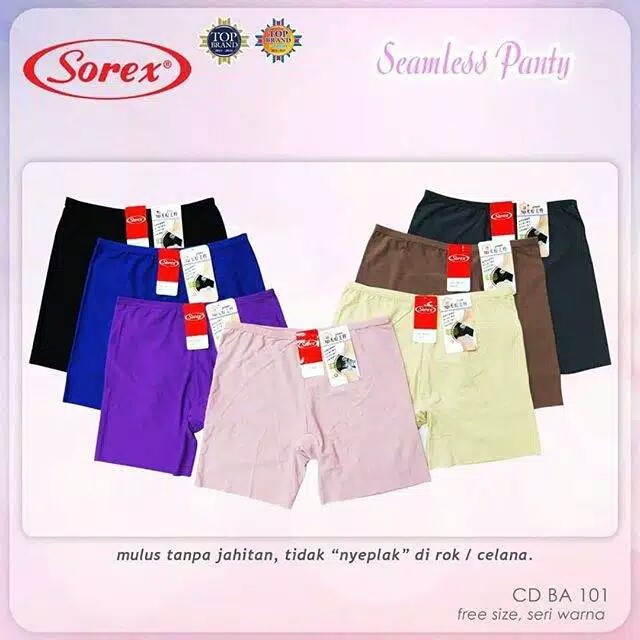 Celana Short Pants Sorex BA 101 (Fit to M-L) Hot Pant Seamless |tytc