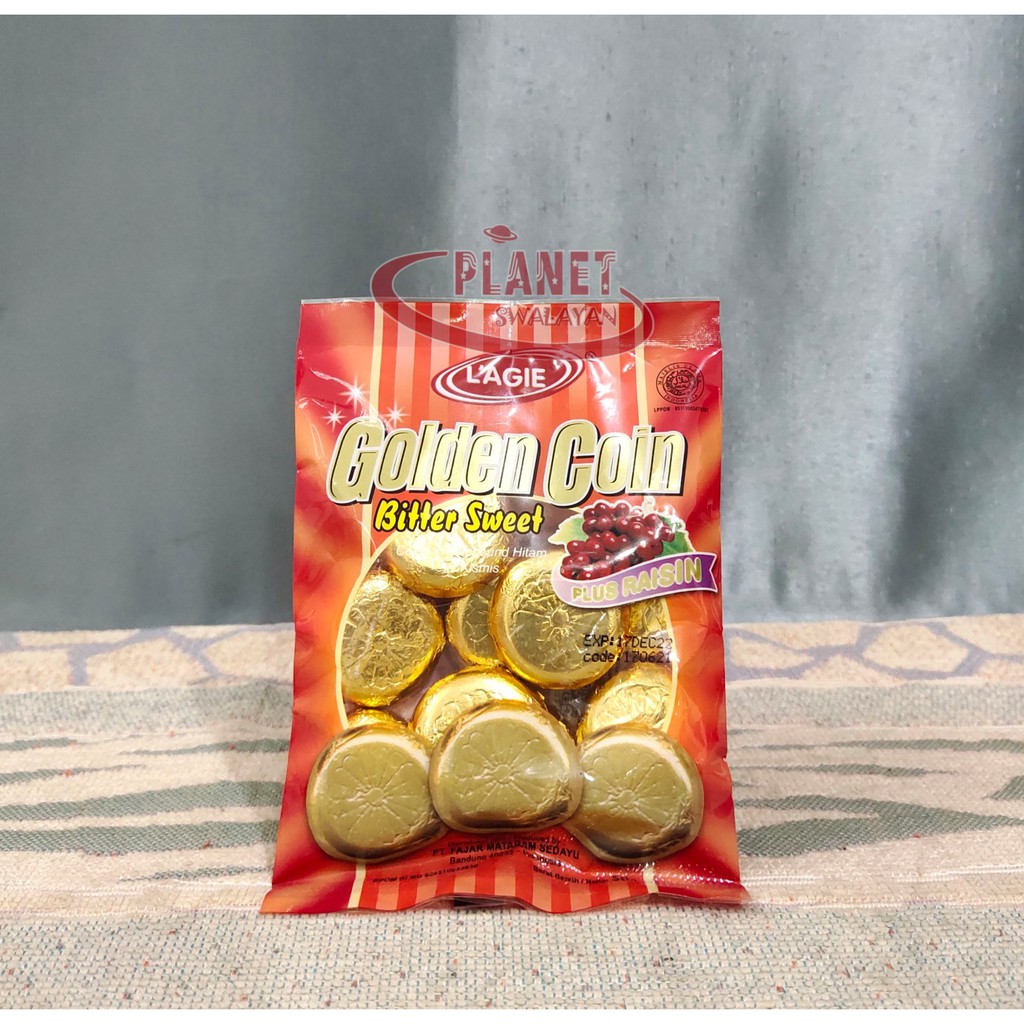 

L' AGIE GOLDEN COIN BITTER SWEET PLUS RAISIN