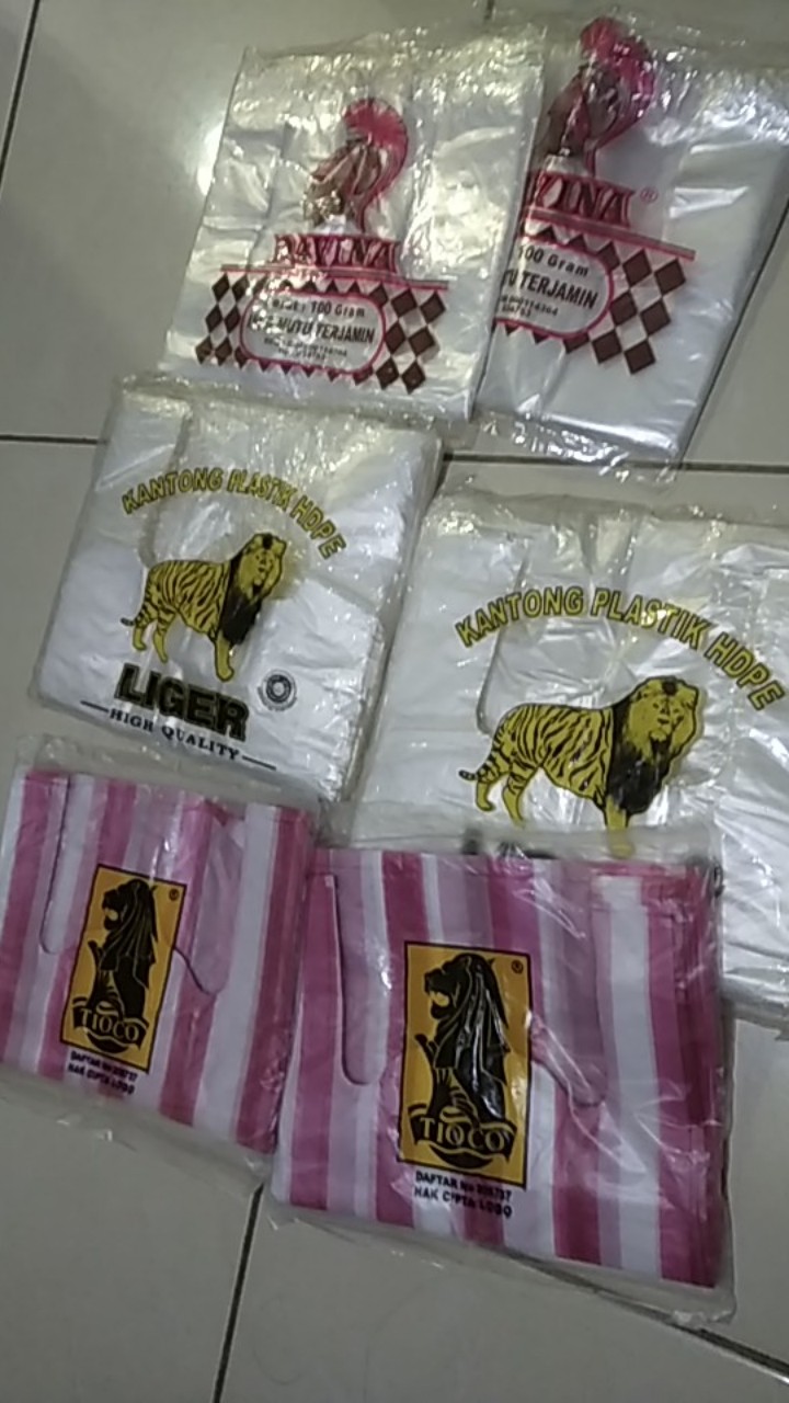 Kantong Kresek Bening Uk 15 / 24