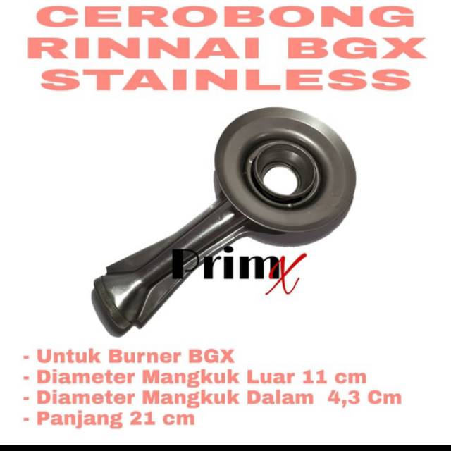 Cerobong rinnai Bgx