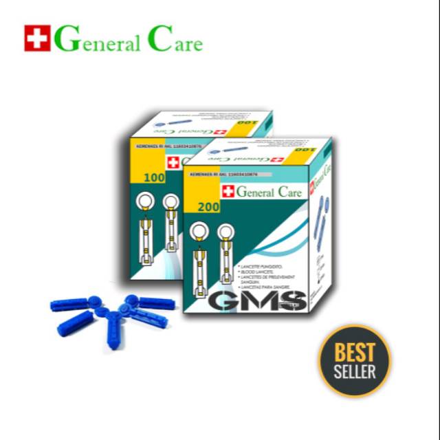 Blood Lancet 28G isi 100 pcs General Care / Serenity/ Onehealth