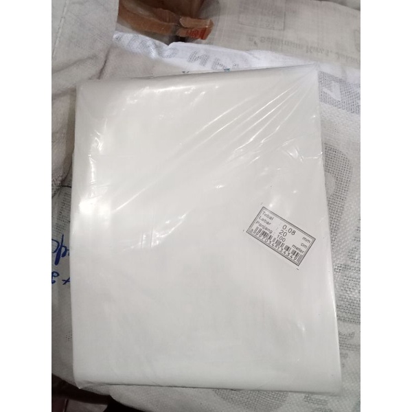 

Plastik kemasan 0.08x20cm snack Roll panjang 100M ready samarinda