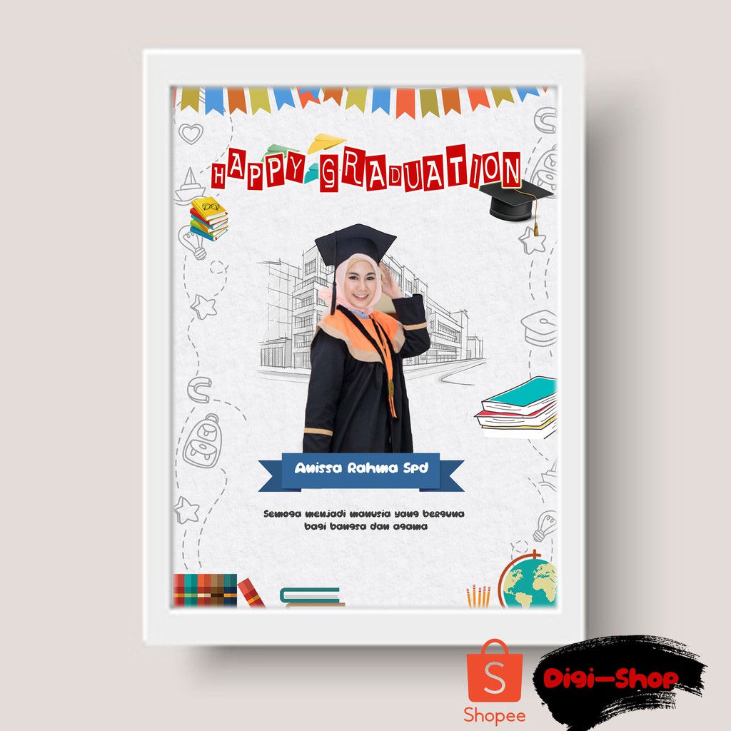

Soft File Kado Wisudah Keren/ Free kartu Ucapan/ Kado wisudah/ Kado unik/ edit foto wisudah