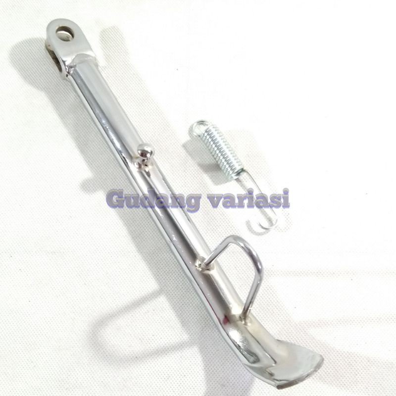 Standar samping Crome chrome universal RING 18 RX KING VIXION CB CBR R15 NINJA R