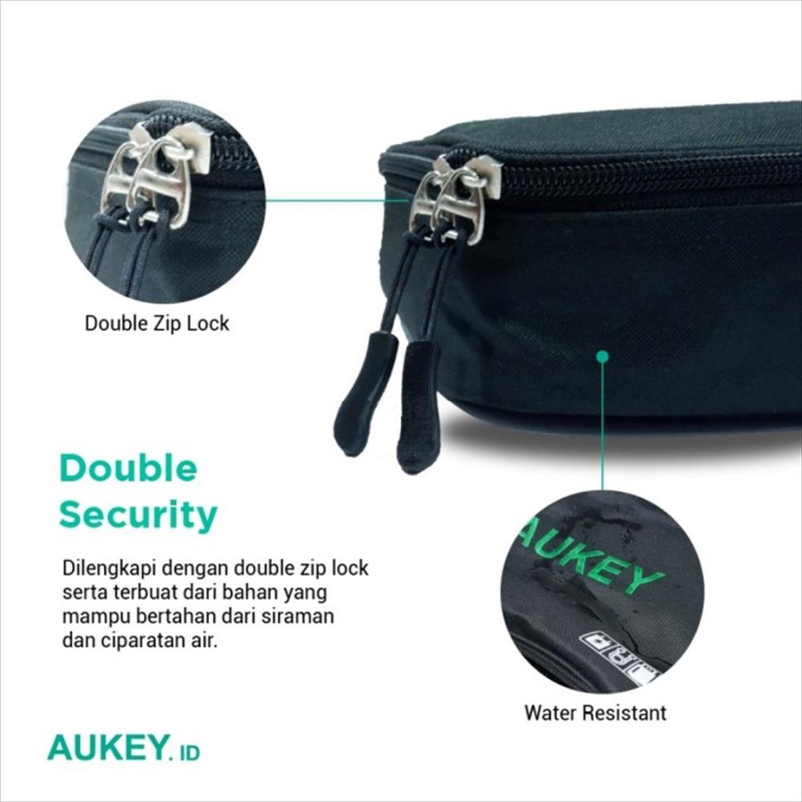 AUKEY Travel Kit Organizer Pouch Bag / Tas Multifungsi