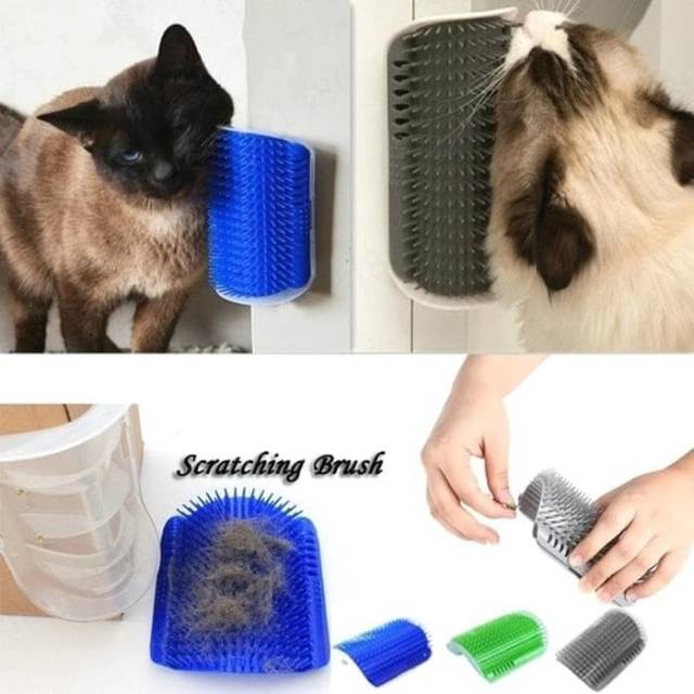 Garukan Kucing &quot;CAT SELF GROOMER WITH CATNIP&quot; Sisir Kucing