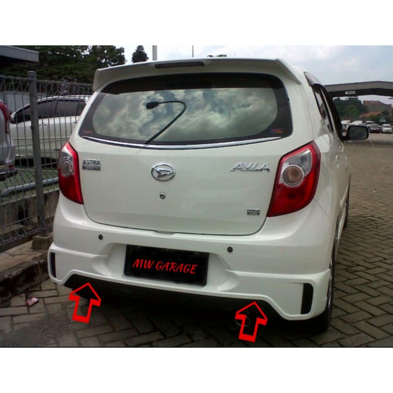 Bodykit belakang Ayla M sporty