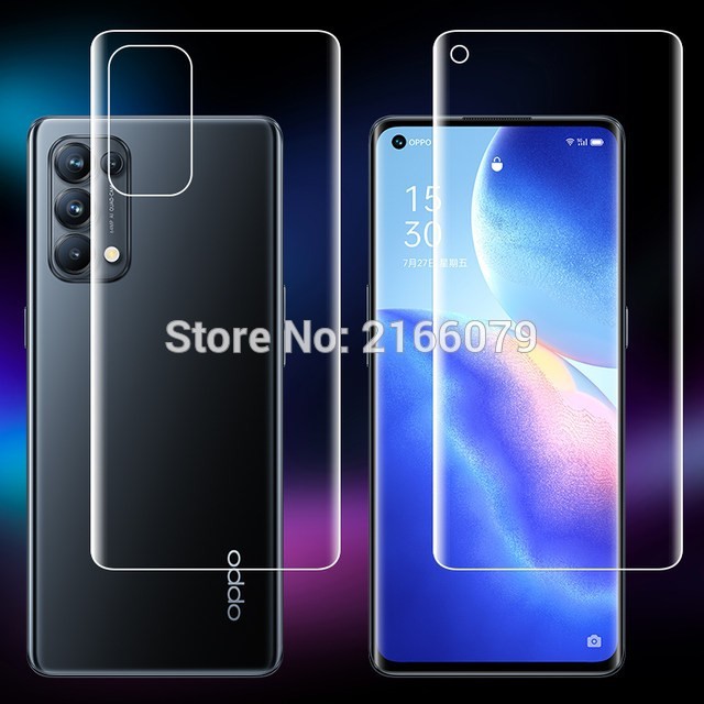 OPPO A74 4G / A54 HYDROGEL 3IN1 FRONT &amp; BACK &amp; CAMERA GLASS