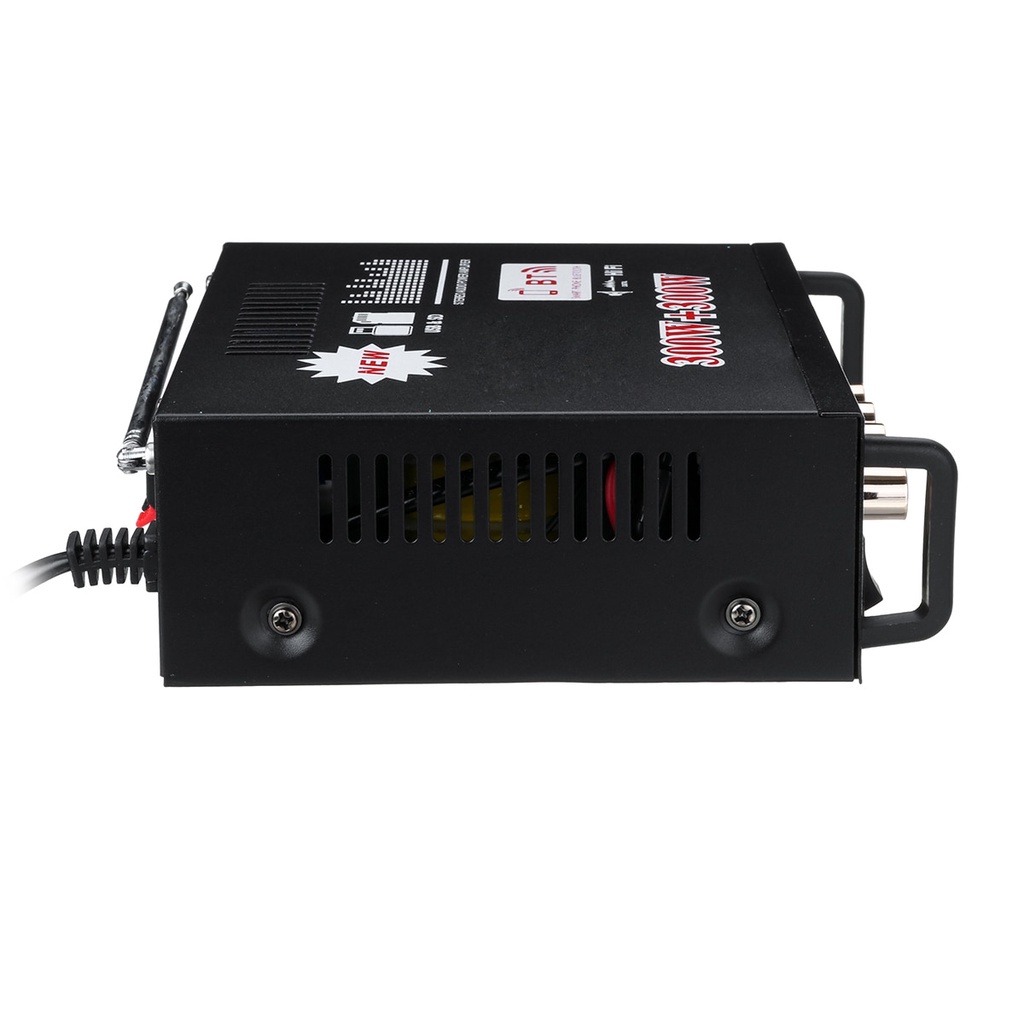Amplifier bt-198A Bluetooth Stereo Karaoke + Mp3 player + FM Radio Power Amplifier AC DC
